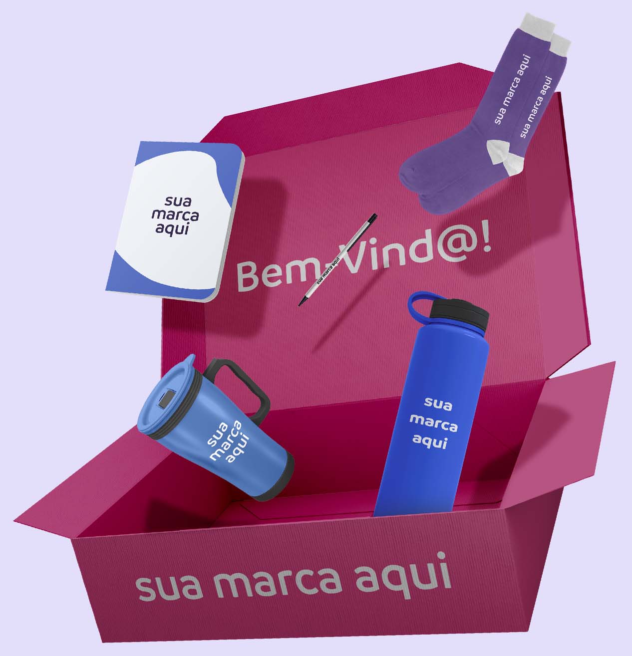 Kit de boas-vindas para empresas