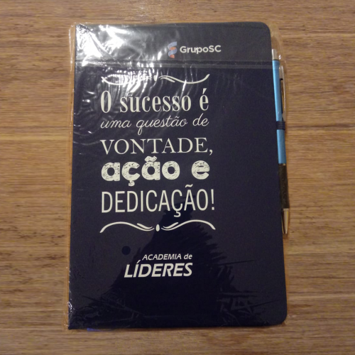 Caderno Personalizado - Grupo SC - Laços Corporativos