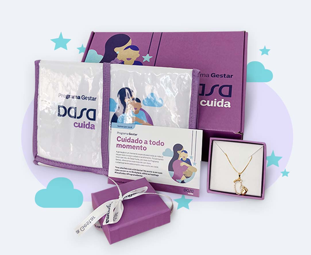 kit bebê personalizado - Laços Corporativos